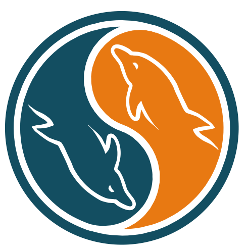MySQL Double Dolphin Logo