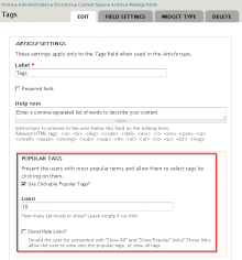 This lets you insert tags